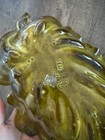 Vtg California Pottery Leaf-shaped Serving Dish