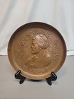 Antique Islamic Ottoman Turkish Hand Beaten Tooled Tinned Copper Plates