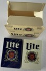 Vintage Nos Miller Lite Beer Case Playing Cards Deck Collectors Sealed 1970   s