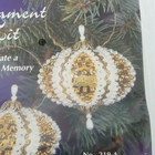 Sulyn Winter Serenade Sequin Bead Christmas Ornament Kit 219-a Makes 2 Holiday