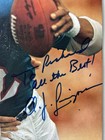 Buffalo Bills Hof Halfback Oj Simpson Autograph Signed Full 10 29 73 Si Magazine