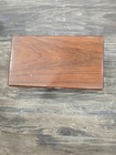 Antique Brass Balance Scale With Velvet Box With Weights Jewelry Not Complete 