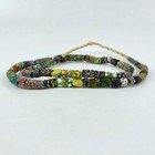 Millefiori Venetian Mixed Trade Beads 35inch