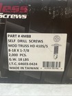  8 X 1-7 8  Phillips Modified Truss Head 410ss S s Screws 2 000ct New 18lbs