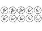 Philmore 63-910 Cb Ham Radio Tv Alignment Pot Trimmer Tool Set Kit 10 Pcs