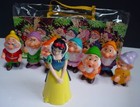 Walt Disney Snow White   Seven Dwarfs Complete Set Carry Case Snow White Figure