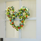 Disney Parks Mickey Mouse Icon Christmas Holiday Wreath Floral Homestead Collect