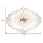 2pack Retro Lace Placemats  French Crochet Doilies  Handmade Embroidered Table M