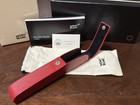 Montblanc Sartorial Red Leather Hard Shell 1 Pen Pouch Case Sleeve