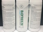 New Biofreeze Professional 3oz Roll On - Pack Of 3    Depend On Us     Exp2 28