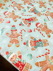 Gingerbread Cookies Design Tissue Paper Sheets Choose Size   Package Amount