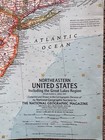 Lot Of 6 Vintage National Geographic Maps 1952-1960