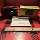 Vintage 35mm Vintage Tele wide 2 Lens System Film Camera With Box manual