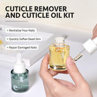 Cuticle Care Kit - Cuticle Oil And Cuticle Remover  Promotes Nail Growth