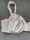 Vtg Delicates Bra Size 38b Second Skin Satin Underwire Shiny Gloss Cream 7070