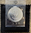 2018 Rwanda 1 Oz  Silver African Giraffe Bu         