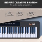 Portable 88-key Digital Piano With Triple Pedal  Usb-midi   Headphones