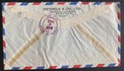 1957 Bangkok Thailand Airmail Commercial Cover To Detroit Mi Usa