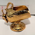 Vintage Silver Plate Sugar Bowl Scuttle