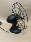 Vintage Westinghouse Desk Fan Black    It Does Work needs Blades