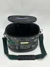 Vtg American Tourister Tapestry Hard Oval Train Case Carry On Luggage Bag Makeup