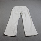 Pilcro Jean Women 25p White Light Wash Straight Leg Petite Stretch Denim Coastal
