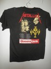 Metallica   Queensr  che -    and Justice For All operation  Mindcrime  Tour  Shirt