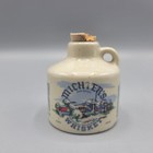 Vtg Miniature Michters Pot Still Whiskey Ceramic Jug Cork 2 5  Collectible Empty