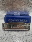 M  Hohner Blues Harp 10 Key Germany Harmonica With Case
