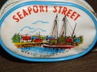 Charles W Morgan Wooden Whalers Seaport Street Mystic Ct Key Chain Purse