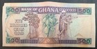 1989 Ghana 500 Cedis P28b  J1-2415471 