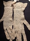 Vintage Ladies Dress Up Gloves Lot Of 9 Pair Red  Black  Beige  White  Long
