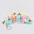 50 Pc Bulk Keychains Set  Split Keychains Rings With Chain 1 Inch  Key Rings New