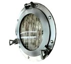 Antique Brass Glass Porthole Nautical Maritime Ship Boat Wall Window Home -decor