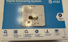 New In Box At t 1740 Digital Answering System With Time And Day Stamp - White
