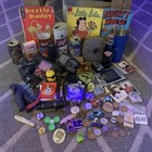 Vintage Mixed Junk Drawer Lot Silver Keychains Toys Coin Token Collectible 100 