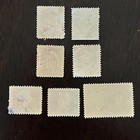 Early Canada Lot Of 7 Different Queen Elizabeth Ii Stamps Including Wilding