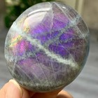102g Natural Gorgeous Purple Labradorite Quartz Crystal Stone Specimen Healing
