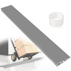 1-inch Odorless Threshold Ramp For Wheelchairs - 2200 Lbs Capacity  Grey
