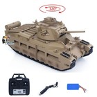 Tongde 1 16 Rc Military Tank Model Matilda Iii Iv  320  turret Rotation Ir Lights