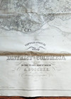 Very Rare Antique Original Civil War 1861 Washington Dc Map Albert Boschke
