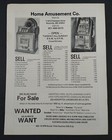 Vintage Coin Slot Magazine Mills Slot Machine  Trade Stimulator  Gambling  Atari