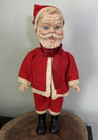 Vintage Santa Clause Blown Mold Plastic Mcm 16  Retro Christmas Holiday Decor
