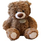 Teddy Bear Plush Toy  12inches Teddy Bear Stuffed Animal Birthday Dark Brown