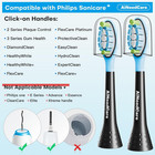 12 Pack Toothbrush Replacement Heads For Philips Sonicare  Electric Brush Heads