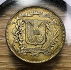 1944 Dominican Republic 5 Centavos - Actual Silver Coin Shown - Free Ship Inv627