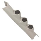 Taupe Triple Pillar Gauge Pod Compatible With Dodge Ram Cummins 1500 2500