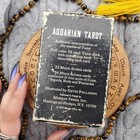 Aquarian Tarot Cards 78 Card Deck Complete Orange Back Ouroboros Vintage