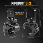 1 8  To 2 2  Mount Bracket Rollbar Cage For Led Whip Light Flag Pole For Polaris