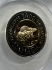 2000 Canada 2 Dollar Graded Ms 68 By Anacs Toonie Proof Like